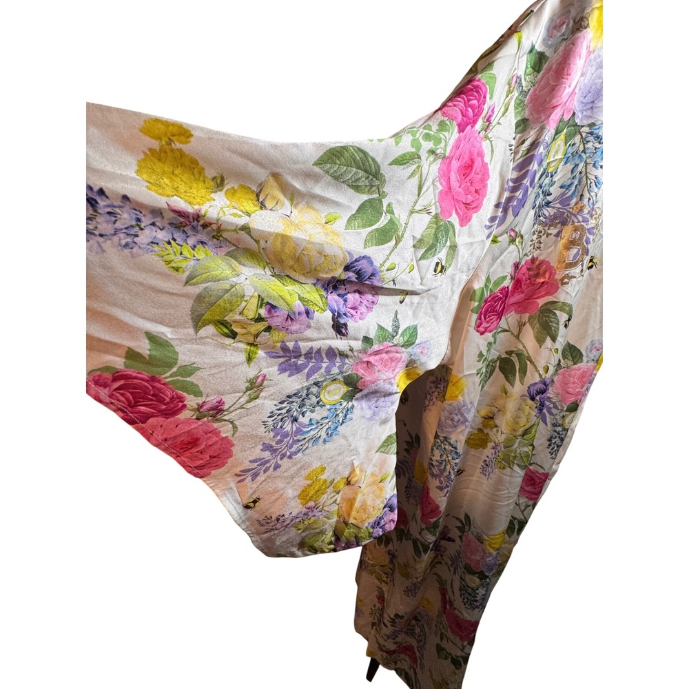 Netflix Bridgerton Queen Charlotte Floral Robe Flawless My Dear missing tie - Picture 6 of 9